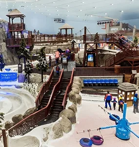 ski dubai snow